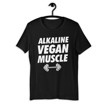 Load image into Gallery viewer, ALKALINE VEGAN MUSCLE -  Unisex T-Shirt - Alkaline Fitness
